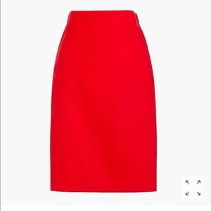 J Crew Wool Pencil Skirt 00 - Worn Twice!